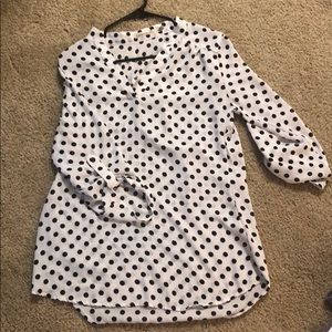 Polkadot blouse
